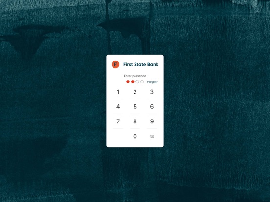 First State Bank iPad screenshot 2 - Finance app