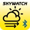 The Skywatch BL is a complete weather station connected to your smartphone via Bluetooth Low Energy (BLE) and uses the Bluetooth Environmental Sensing Profile (ESP)