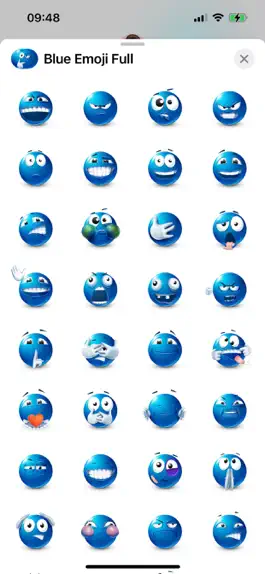 Game screenshot Blue Emoji hack