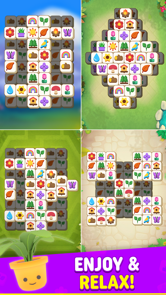 #5. Tile Garden: Relaxing Puzzle (iOS) 由: Lion Studios