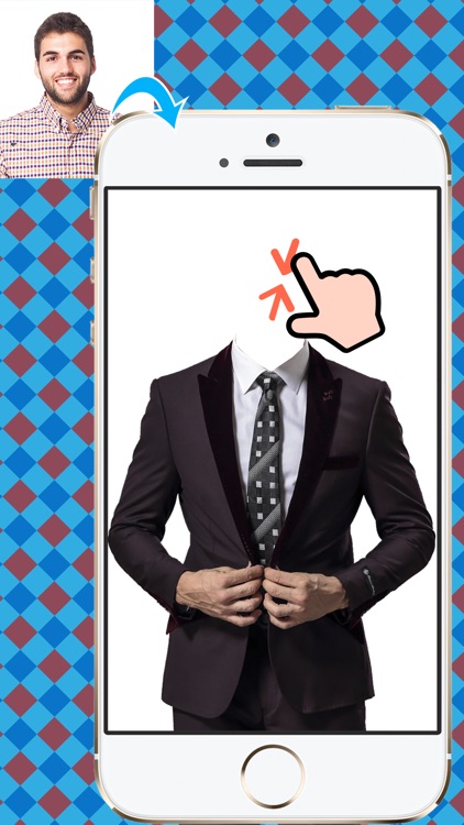 Men Suit Photo Montage