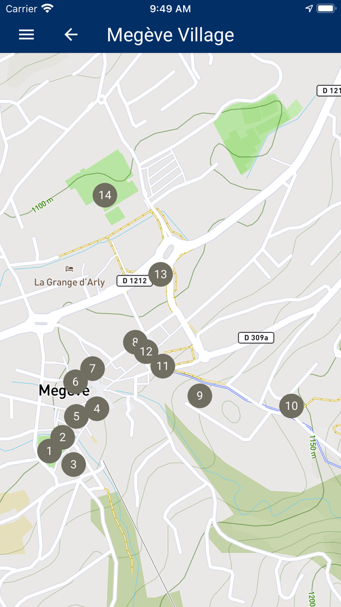 Megève. Itinéraires découverte