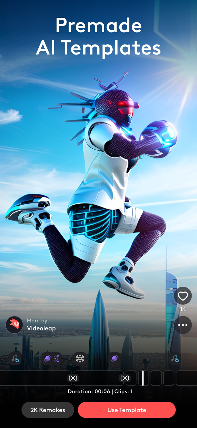 Videoleap AI Video Editor