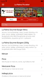 la palma pizzabar iphone screenshot 1
