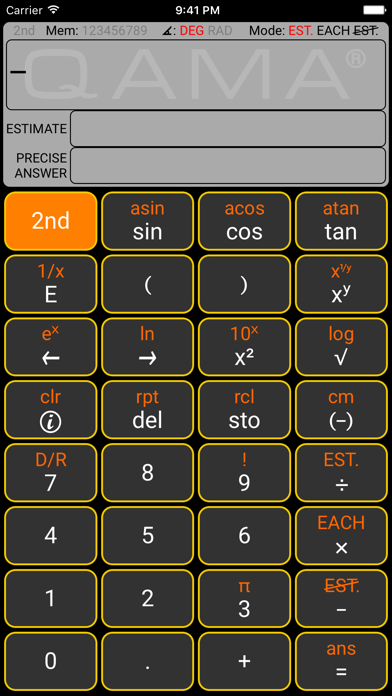 Screenshot #1 pour Qama Calculator
