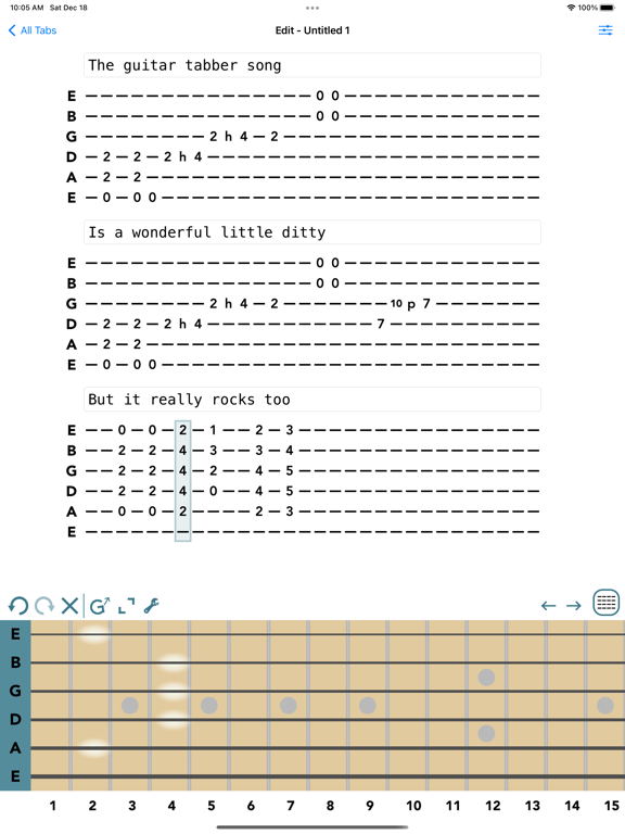 Guitar Tab Maker