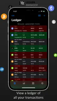 ledger manager iphone screenshot 1