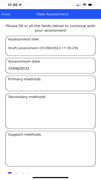OneFile Eportfolio App Screenshot