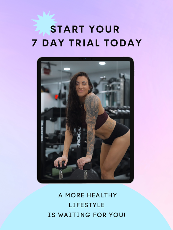 ZBody Fitness iPad screenshot 1 - Health & Fitness app