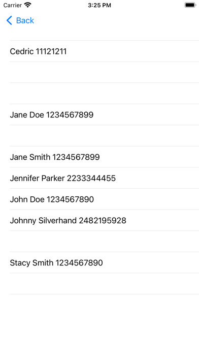 Text A Reminder Screenshot