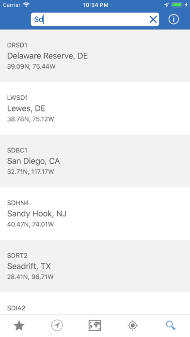 NOAA Buoys Live Marine Weatherのおすすめ画像7