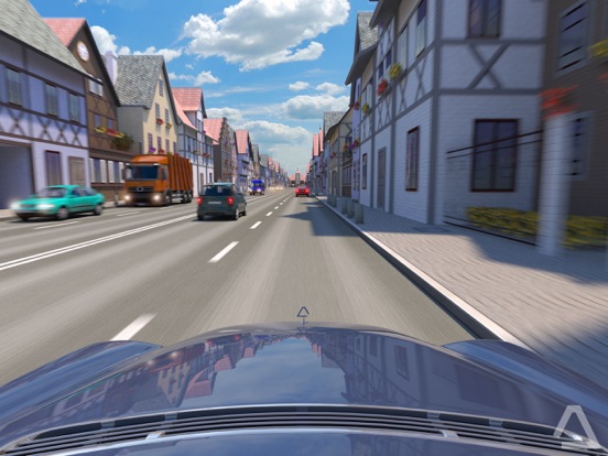 German Road Racer Pro iPad app afbeelding 2