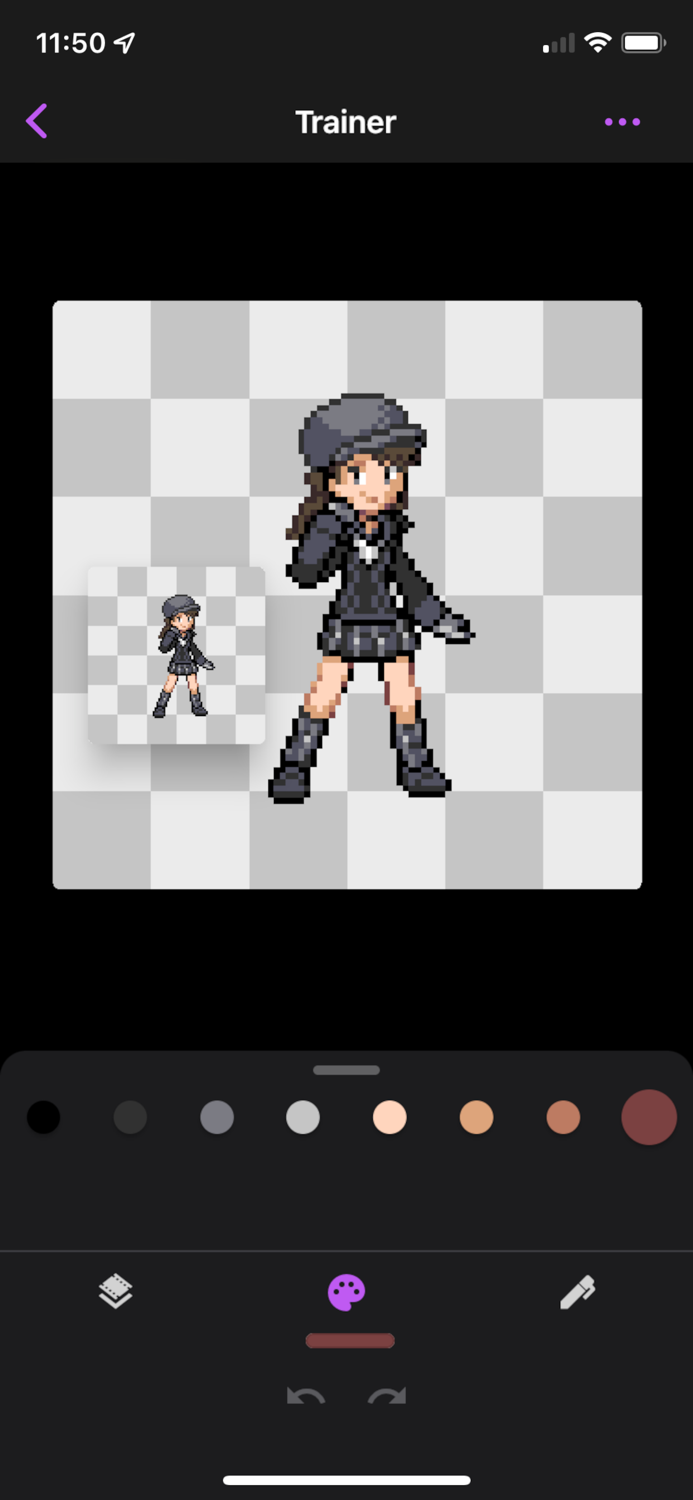 Pixel Brush 8 bit hobby gifs