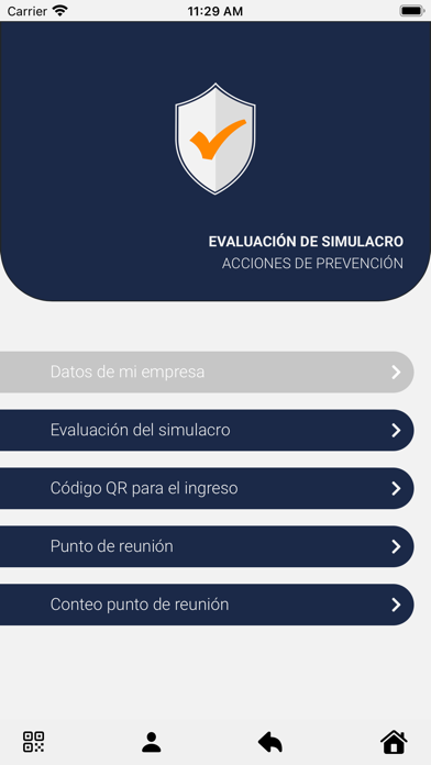 Simulacro Screenshot