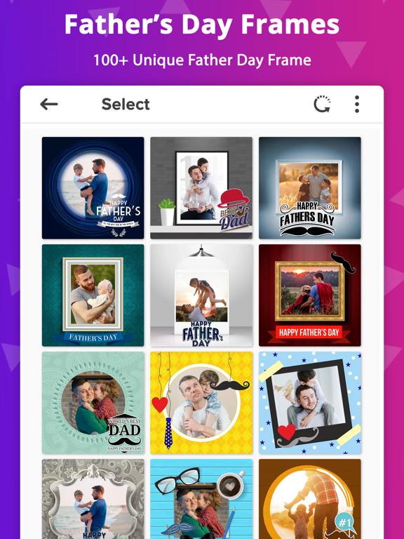 Screenshot #4 pour Father's Day Photo Frames 2023