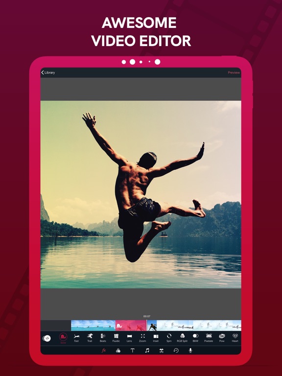 Screenshot #6 pour Vizmato: Video Editor & Maker