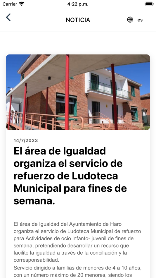 #7. Haro (iOS) 由: INNOVACION RIOJANA DE SOLUCIONES IT, S.L.