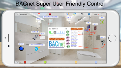 HOS Smart Home BACnet BMS Screenshot