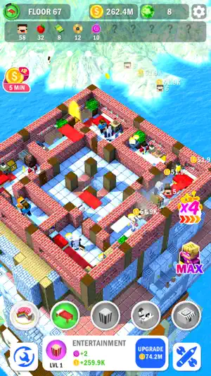 Tower Craft 3D - Idle Building screenshot 2