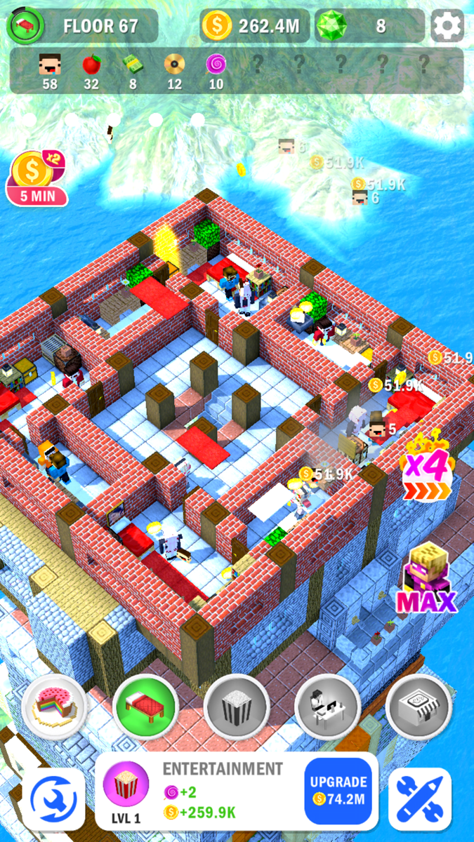 Tower Craft 3D - Idle Building official gameplay screenshot 5