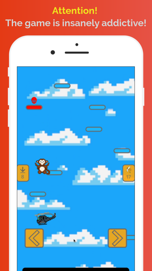 #1. Monkey Jump: Casual Game (iOS) Podle: Alexey Burin