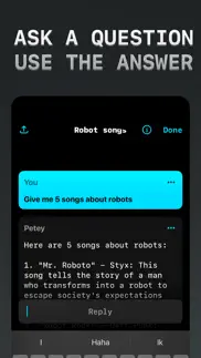petey - ai chat iphone screenshot 2