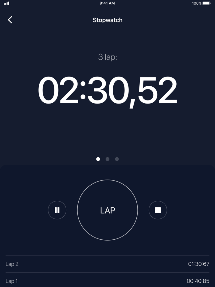 Stopwatch and Countdown Timer