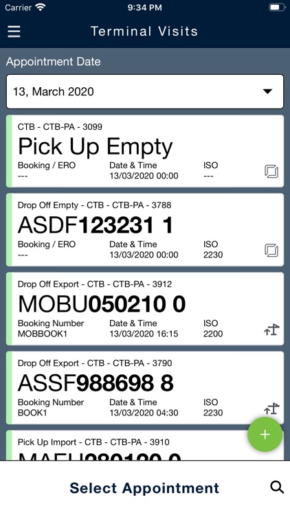 Terminal Visits (KBV)