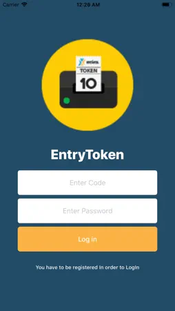 EntryToken screenshot 1