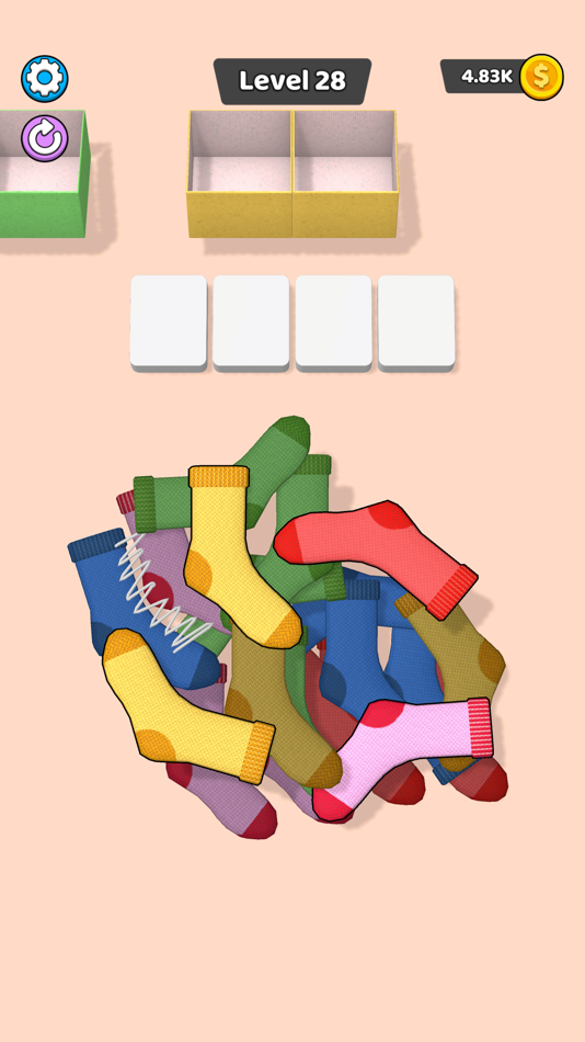 #4. Pairing Socks (iOS) 由: Umut Aktepe