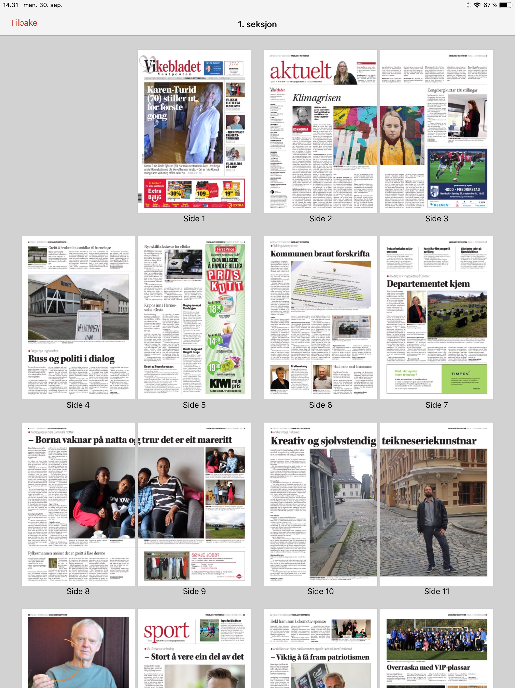 Vikebladet Vestposten eAvis
