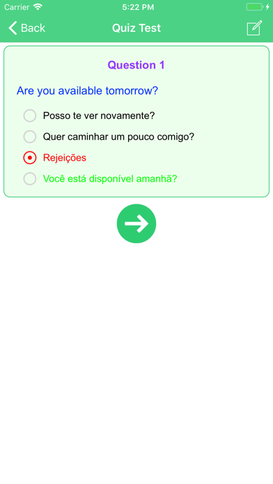 Learn Brazilian Portuguese Screenshot