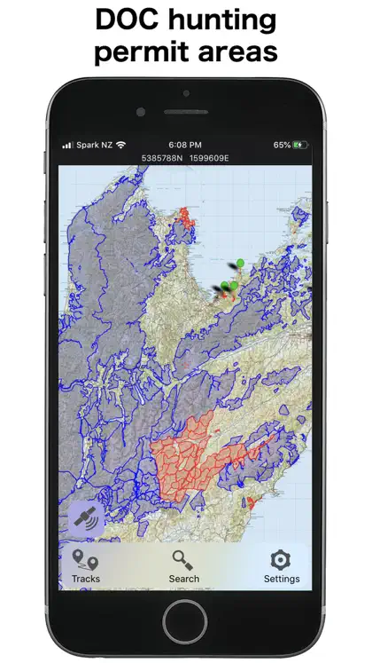 Screenshot 4 von 6 zu NZ Topo50 South Island