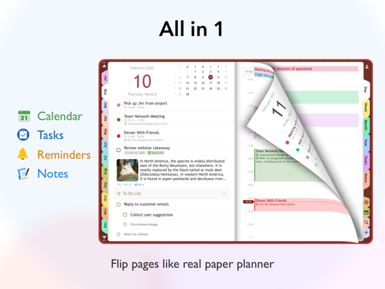 Planmore: Persoonlijke Planner iPad app afbeelding 1