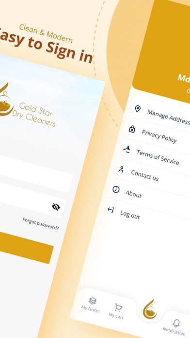 Goldstar Dry Cleaners Screenshot