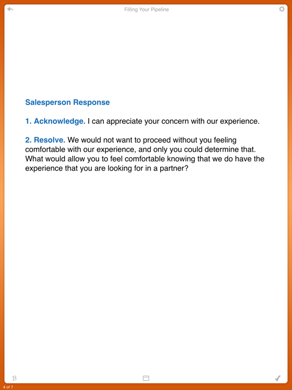Screenshot #4 pour FranklinCovey Sales Cards
