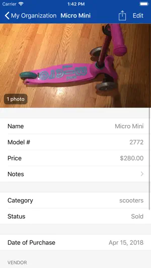 Inventory Pro: MRG screenshot 3