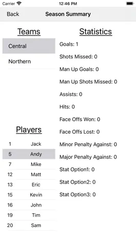 Game screenshot Ice Hockey Statistics hack