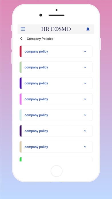 HR COSMO EMPLOYEE Screenshot