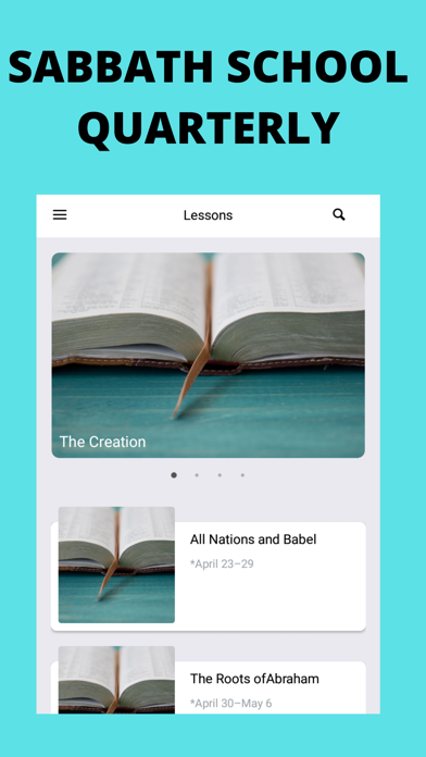 Sabbath School Quarterly Screenshot