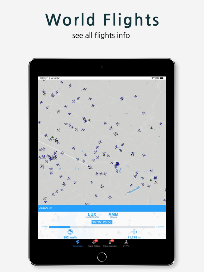 World Flights See Live flight