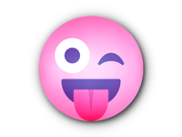 PINK Emoji • Stickers