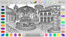 How to cancel & delete more places intricate coloring 4