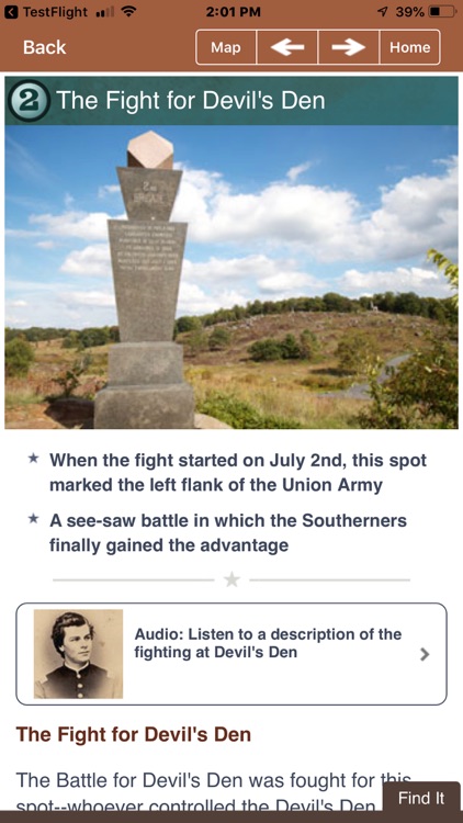 Gettysburg Battle App: July 2