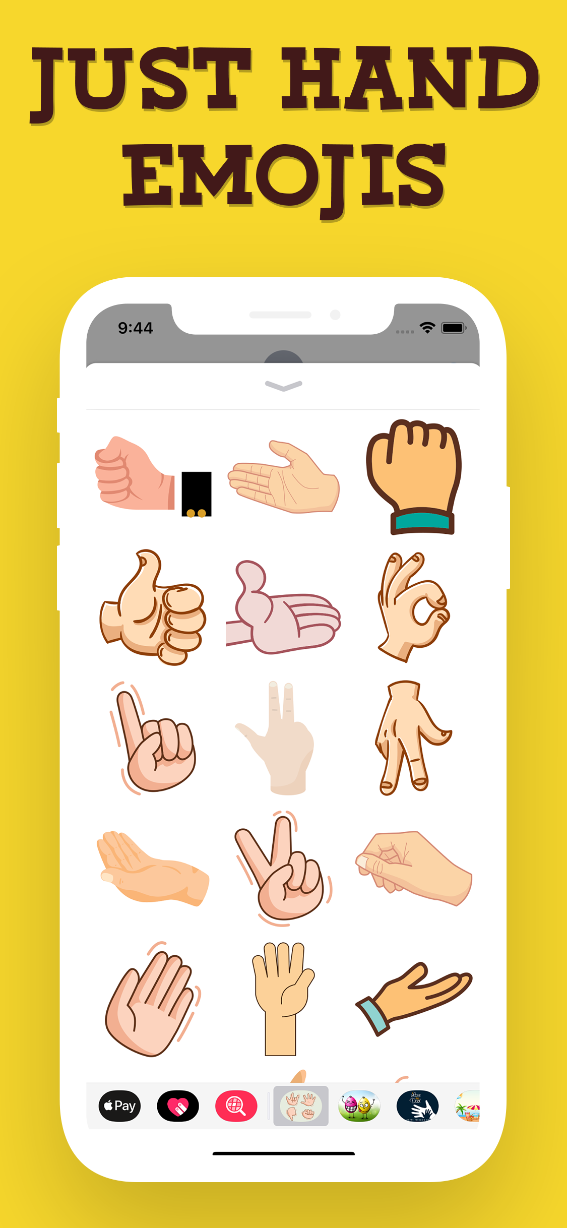 Just Hand Emojis