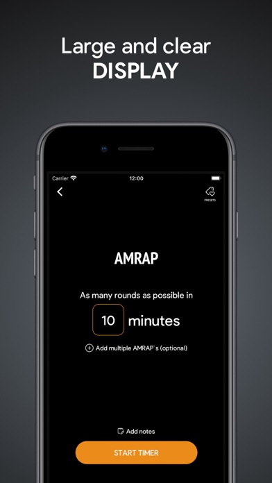 SmartWOD Timer - WOD Timer Screenshot