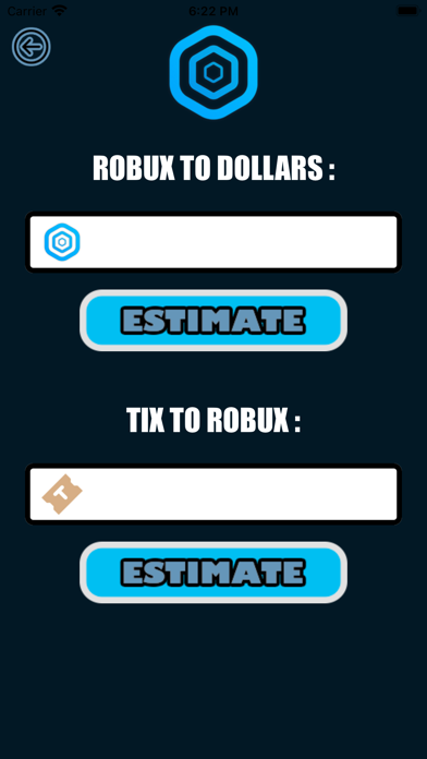 Robux Estimator for Roblox Screenshot