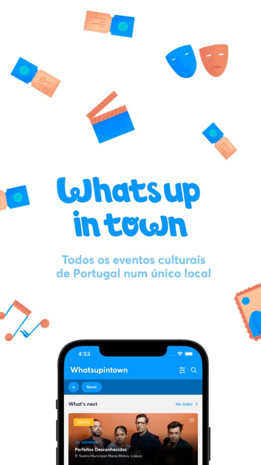 #1. Whatsupintown (iOS) 由: RedAdviser, Digital Solutions Lda
