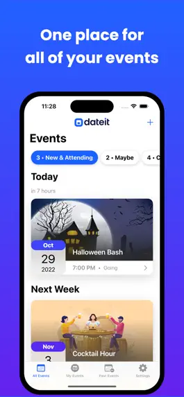 Game screenshot dateit: RSVP & Invitations apk