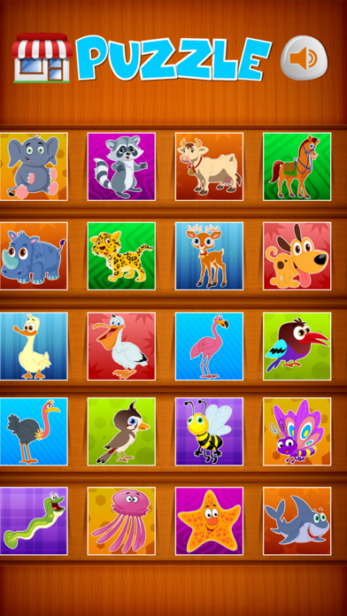 Animal Puzzle-HD Screenshot